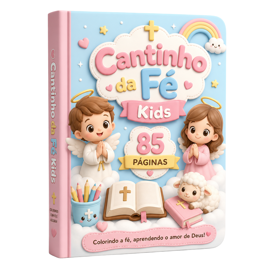 Mockup do livro Mundo Kids